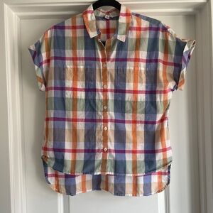 LL Bean Cotton Camp Shirt